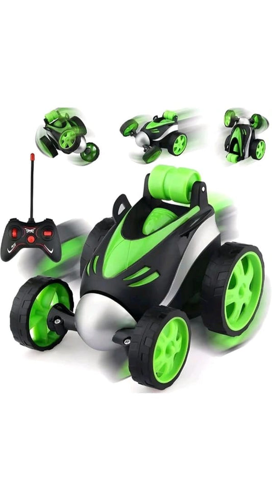 Double Sided 360° Rotating RC Stunt Car – Rechargeable Remote Control Toy for Kids