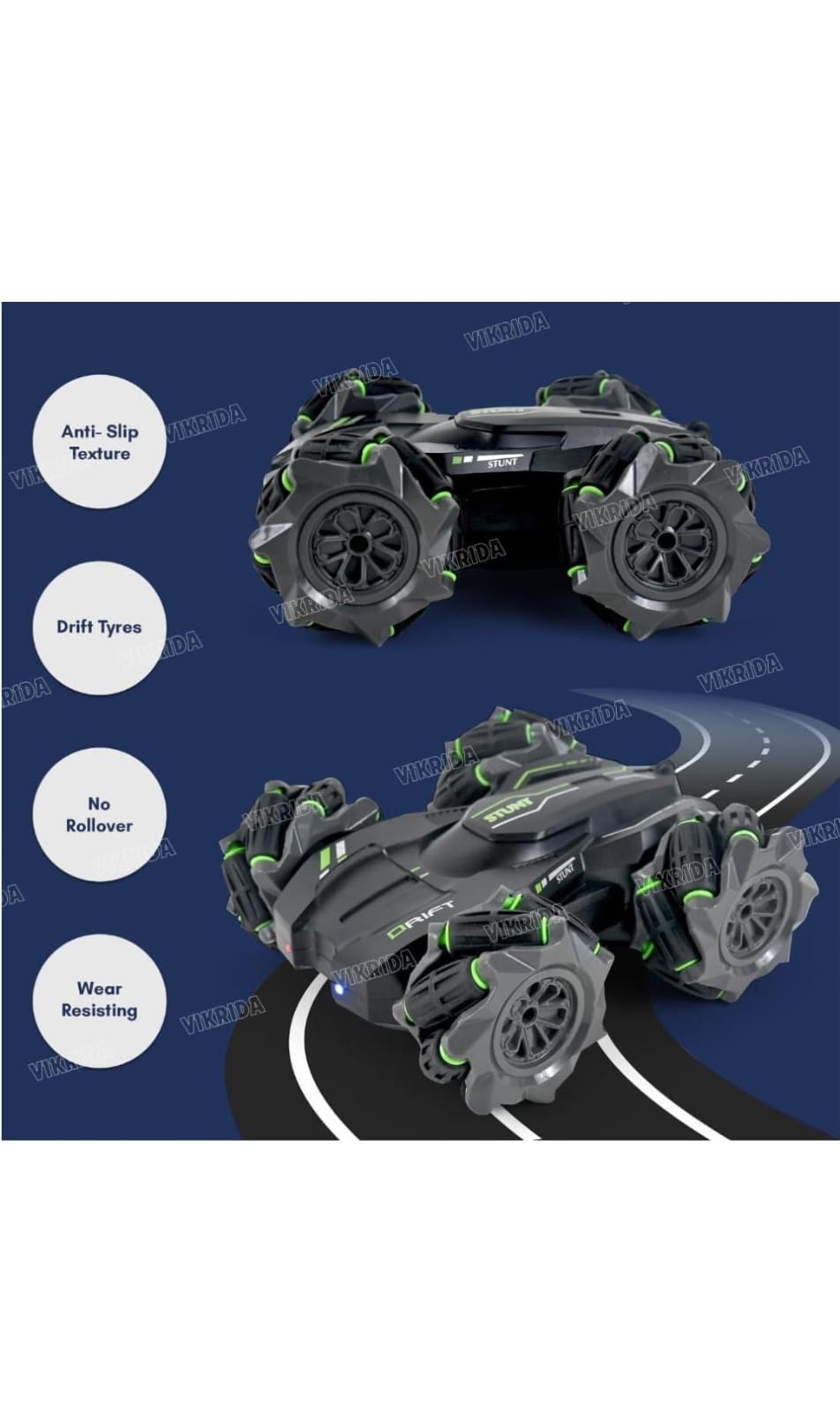 🚗💨 Extreme Drift RC Stunt Car is HERE! 360° Rotation | Dual Side Drive | Remote Controlled Beast 💥